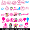 Barbie SVG PNG PDF DXF EPS Bundle