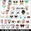 Disney Family 2024 36+ SVG Bundle