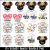 Disney Family 17+ PNG Bundle