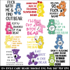 Evils Care Bears SVG PNG PDF DXF EPS Bundle