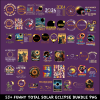 Funny Total Solar Eclipse PNG Bundle