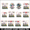 Graduate Disney 12+ PNG Bundle
