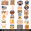 Houston Astros Baseball SVG Bundle