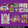 Mickey And Friend PNG Bundle