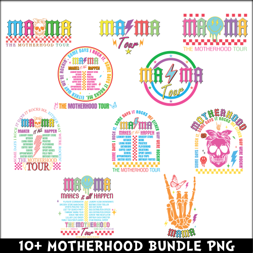 Motherhood PNG Bundle