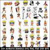 Naruto SVG PNG PDF DXF EPS Bundle