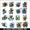 Ninja Turtle PNG Bundle