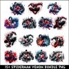 Spiderman Venom PNG Bundle