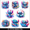 Stitch PNG Bundle