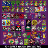Super Mario PNG Bundle
