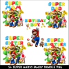 Super Mario Family PNG Bundle