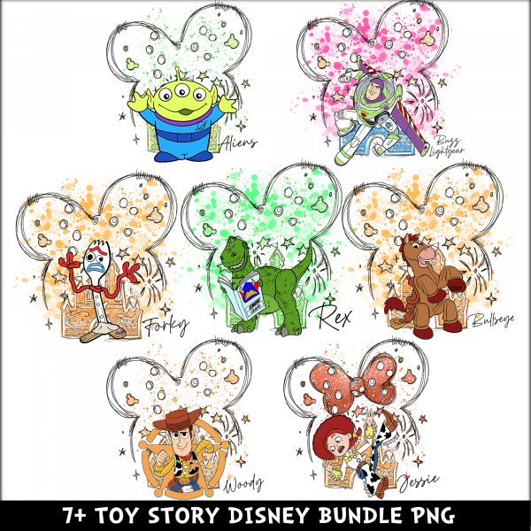 Toy Story Disney PNG Bundle