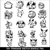 Pokemon Sketch PNG Bundle