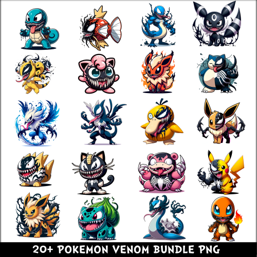 Pokemon Venom PNG Bundle