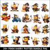 Pooh Harry Potter PNG Bundle