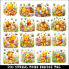 Spring Pooh PNG Bundle