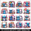 Stitch and Candy PNG Bundle