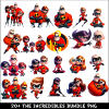 The Incredibles PNG Bundle